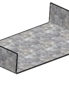 Support sheet for 4-way Galv